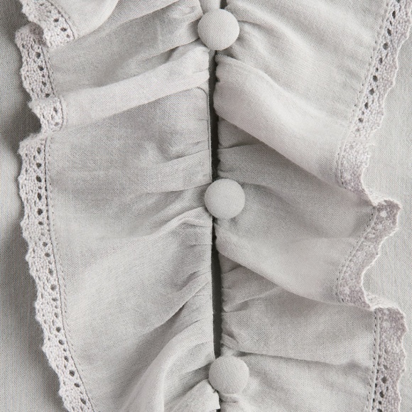 DOEN Henri Top Inspired ✨ NWT Light Grey - Picture 3 of 5